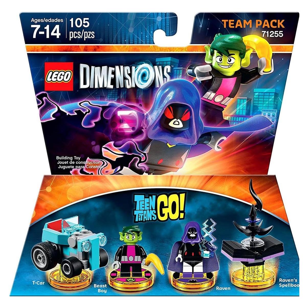 Lego Dimensions Teen Titans Go! Raven y Beast Boy 71255