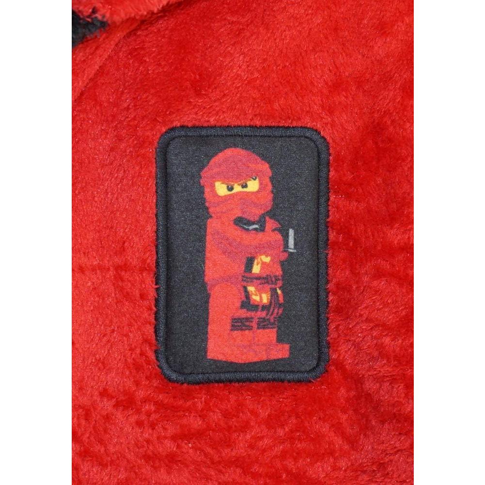 Disfraz Bata de Peluche LEGO Ninjago Rojo Kai 8 Años