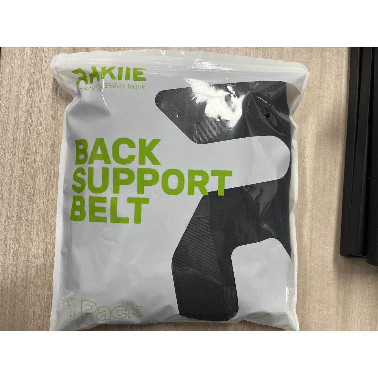 Faja Soporte Lumbar Rakiie Talla L Verde Transpirable