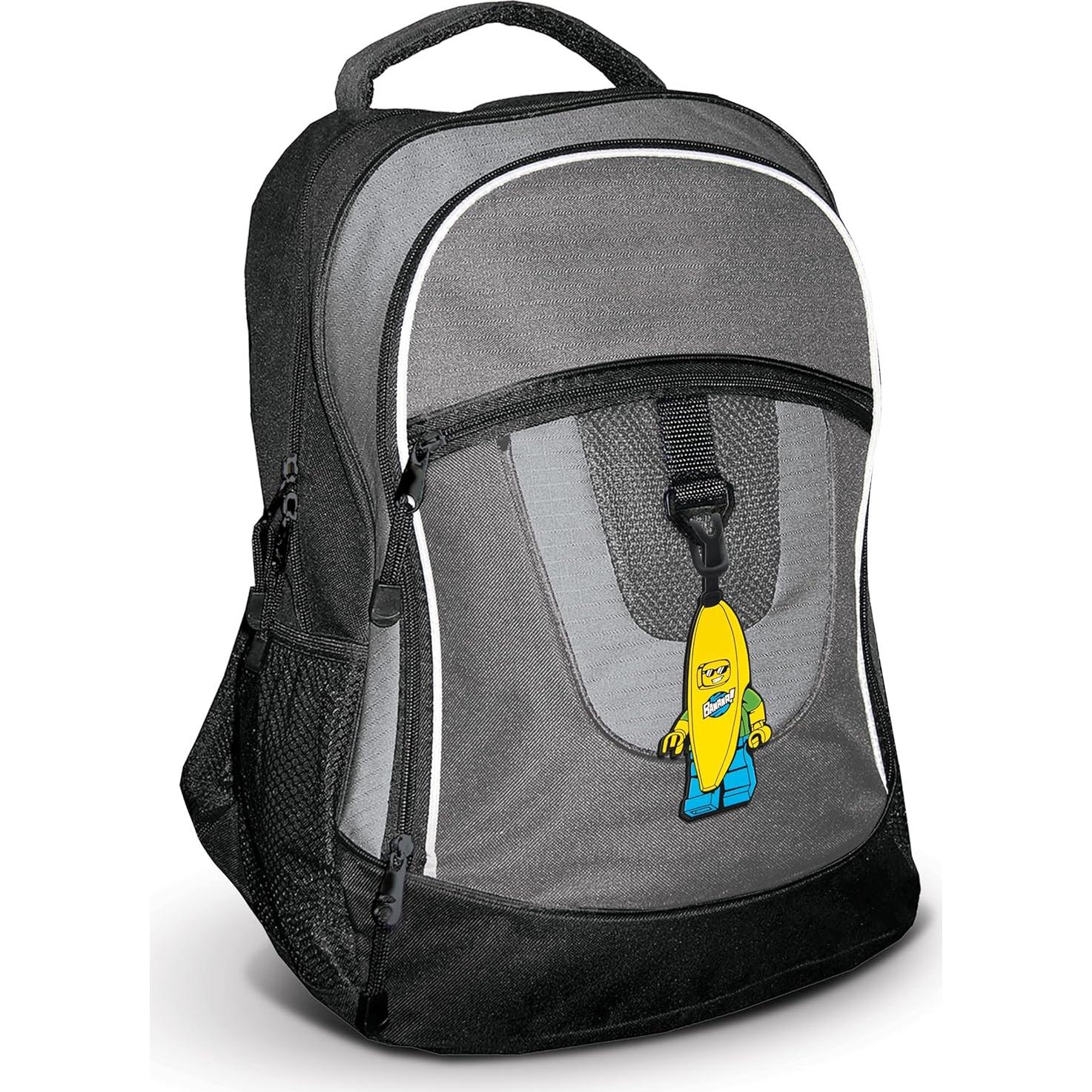 Etiqueta de Equipaje LEGO IQ Amarillo 16,5x6,4 cm