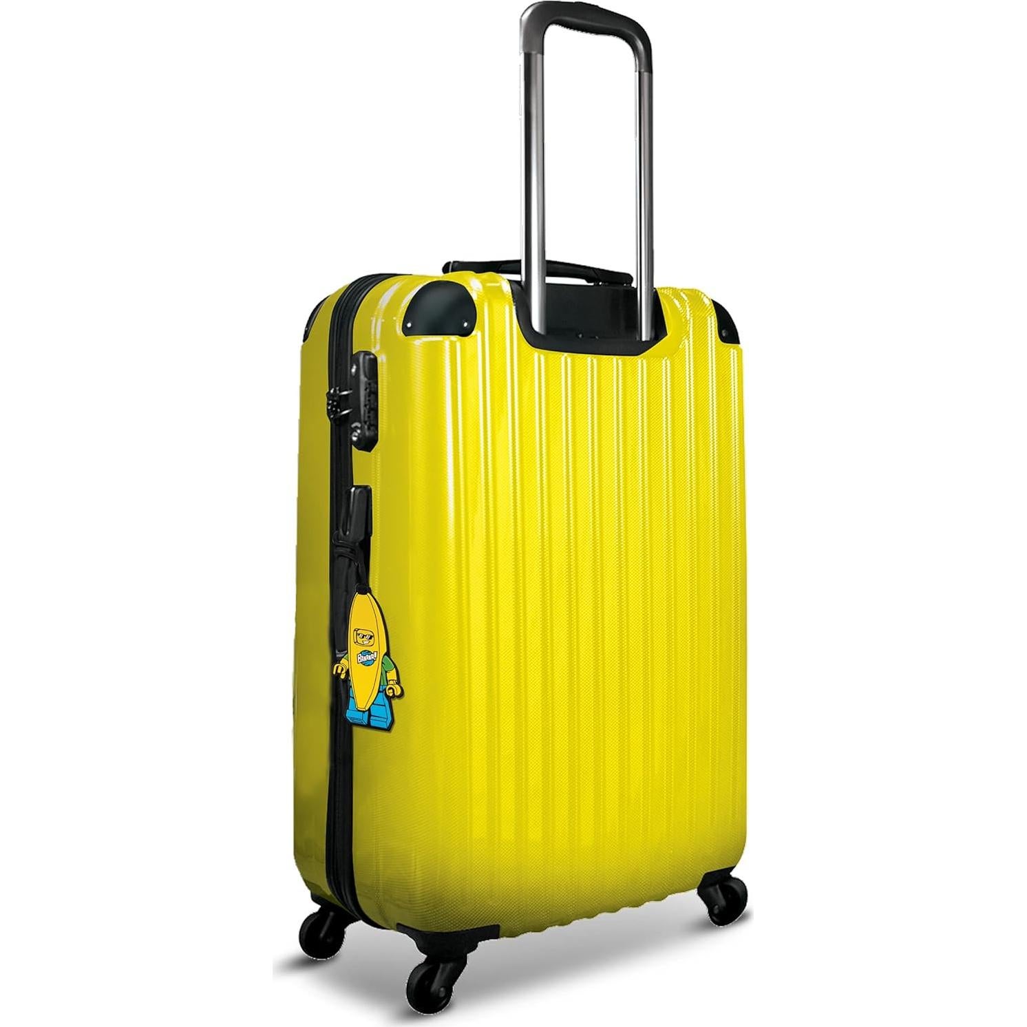 Etiqueta de Equipaje LEGO IQ Amarillo 16,5x6,4 cm