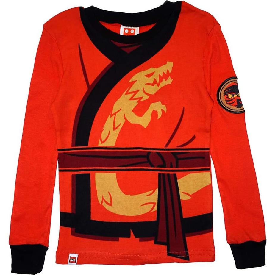 Conjunto de Pijamas LEGO Ninjago para Niños 4 Piezas