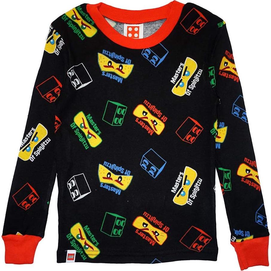 Conjunto de Pijamas LEGO Ninjago para Niños 4 Piezas