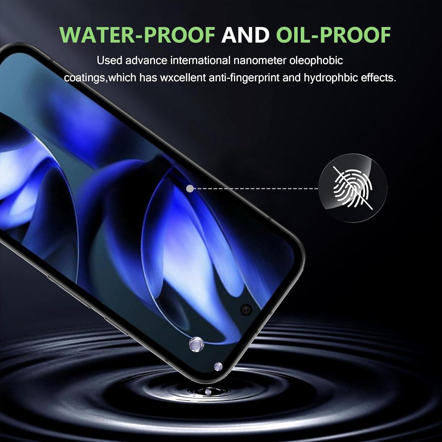 Protector de Pantalla Vidrio Templado Suttkue para Google Pixel 9a 3 Pack