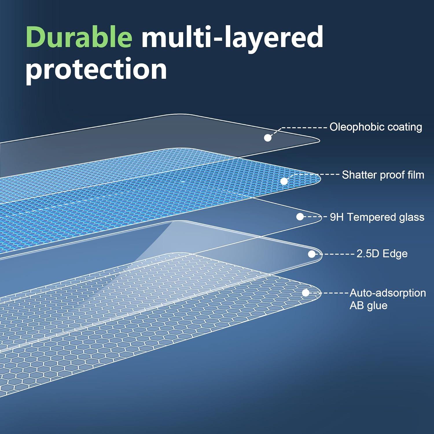 Protector de Pantalla Vidrio Templado Suttkue para Google Pixel 9a 3 Pack