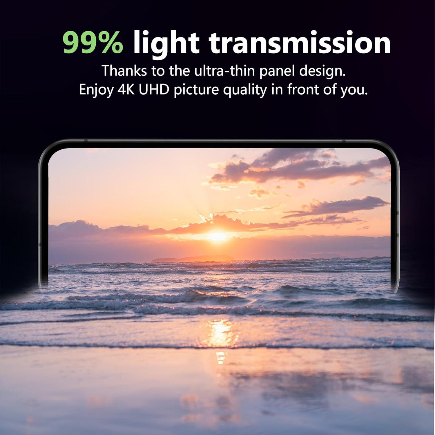 Protector de Pantalla Vidrio Templado Suttkue para Google Pixel 9a 3 Pack