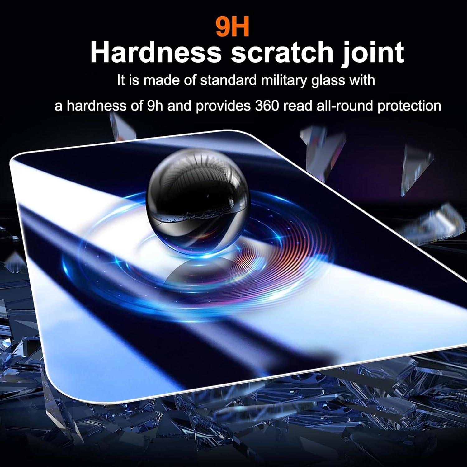 Protector de Pantalla Vidrio Templado Suttkue para Google Pixel 9a 3 Pack