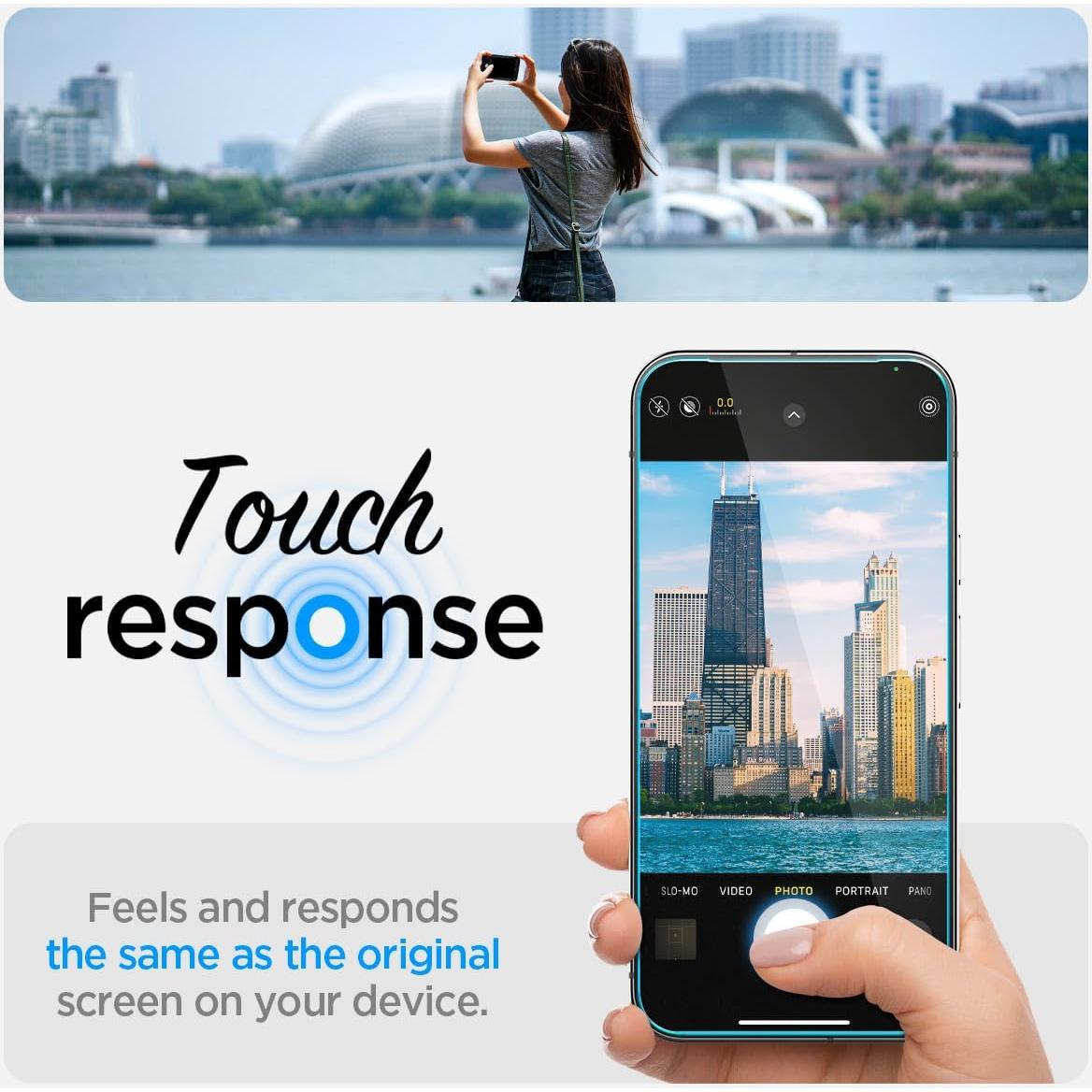 Protector de Pantalla Vidrio Templado Spigen Pixel 9/9 Pro - 2 Pzas