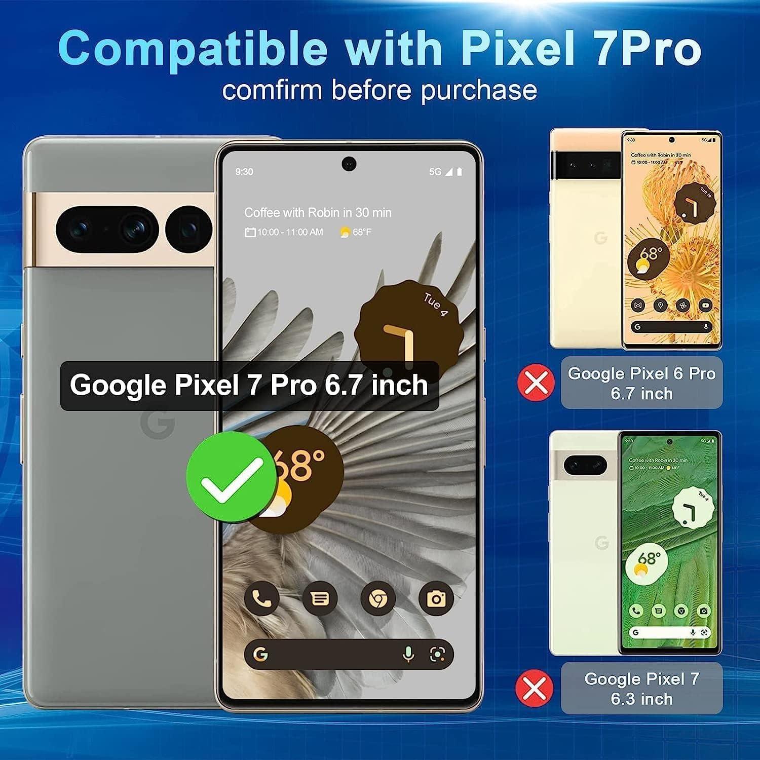 Protector de Pantalla Vidrio Templado para Pixel 7 Pro 5G - 3 Paquetes