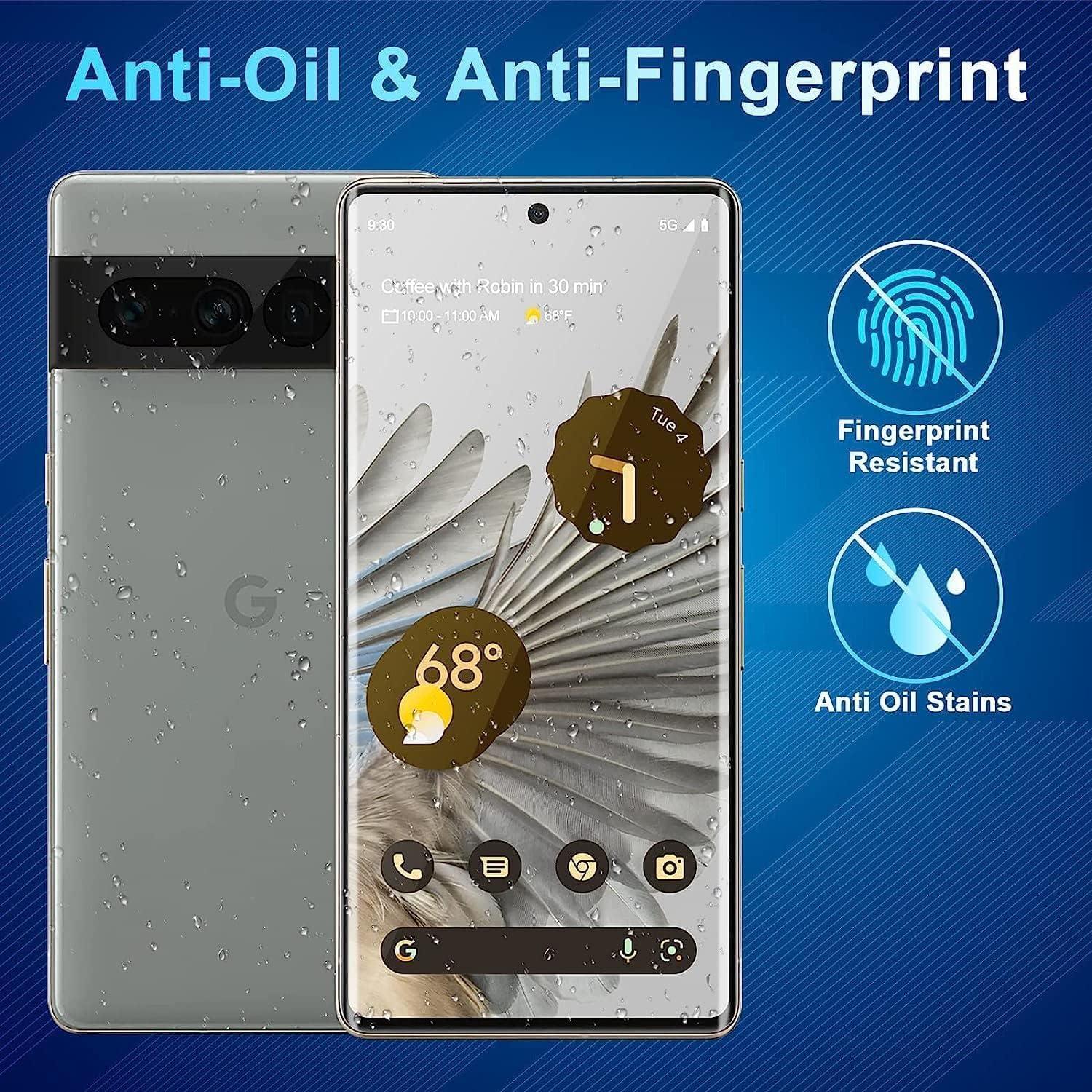 Protector de Pantalla Vidrio Templado para Pixel 7 Pro 5G - 3 Paquetes