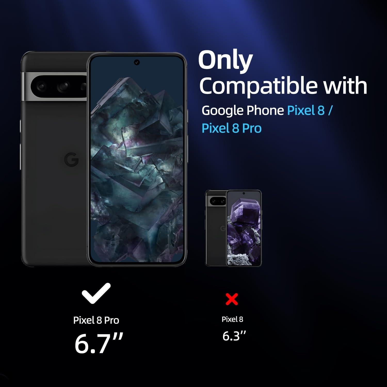 Protector de Pantalla Privacidad X-it para Google Pixel 8 Pro