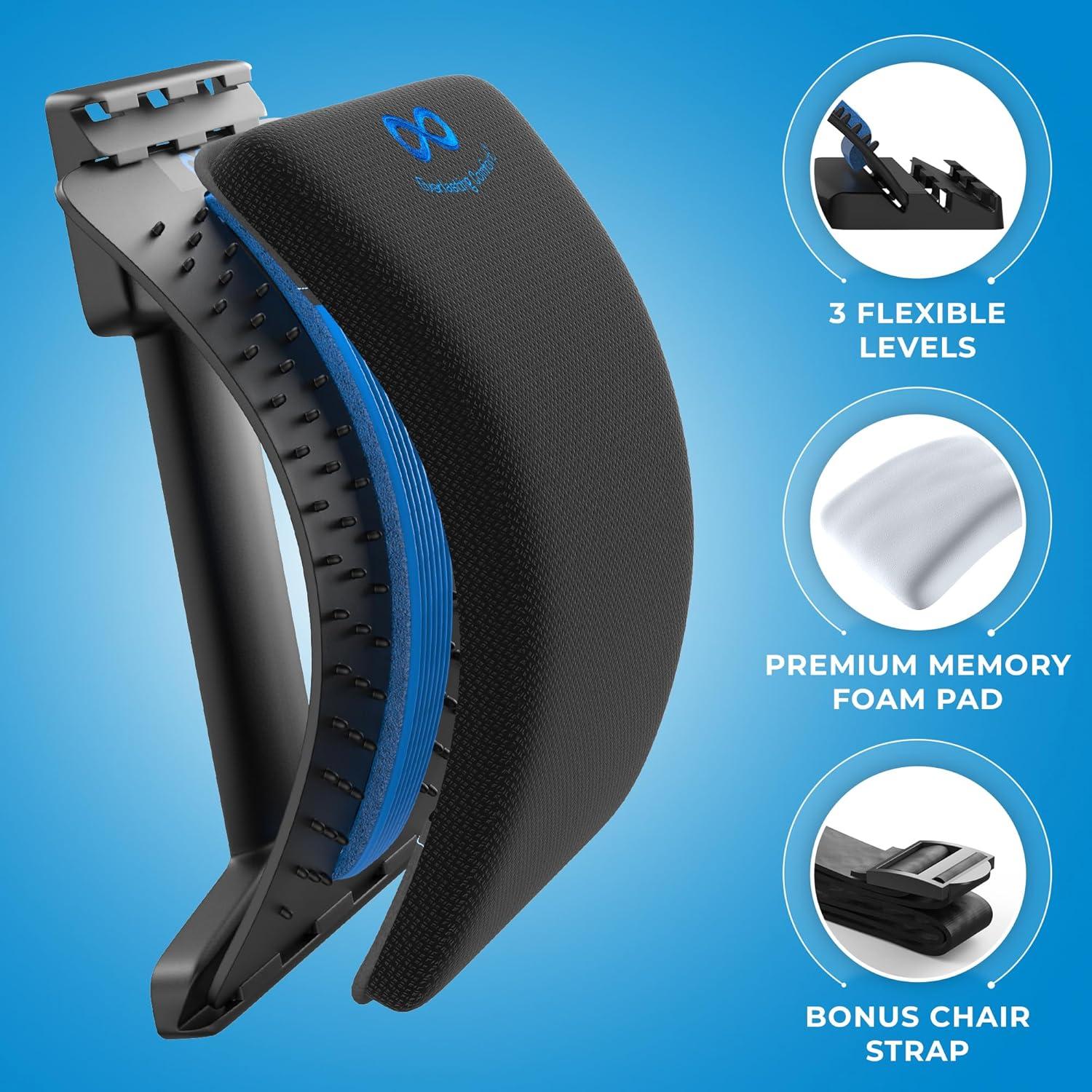 Estirador de Espalda Everlasting Comfort Ajustable 3 Ángulos