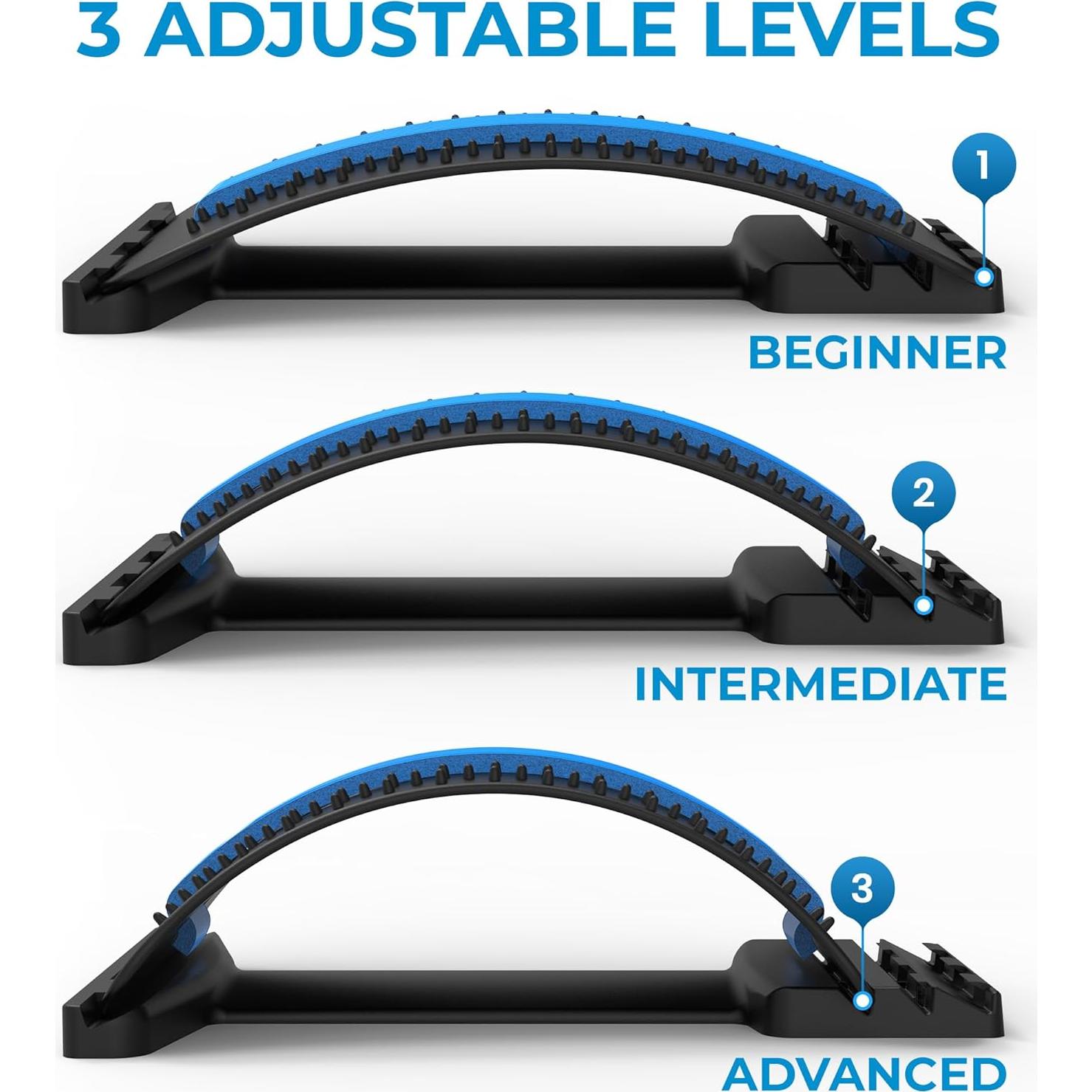 Estirador de Espalda Everlasting Comfort Ajustable 3 Ángulos