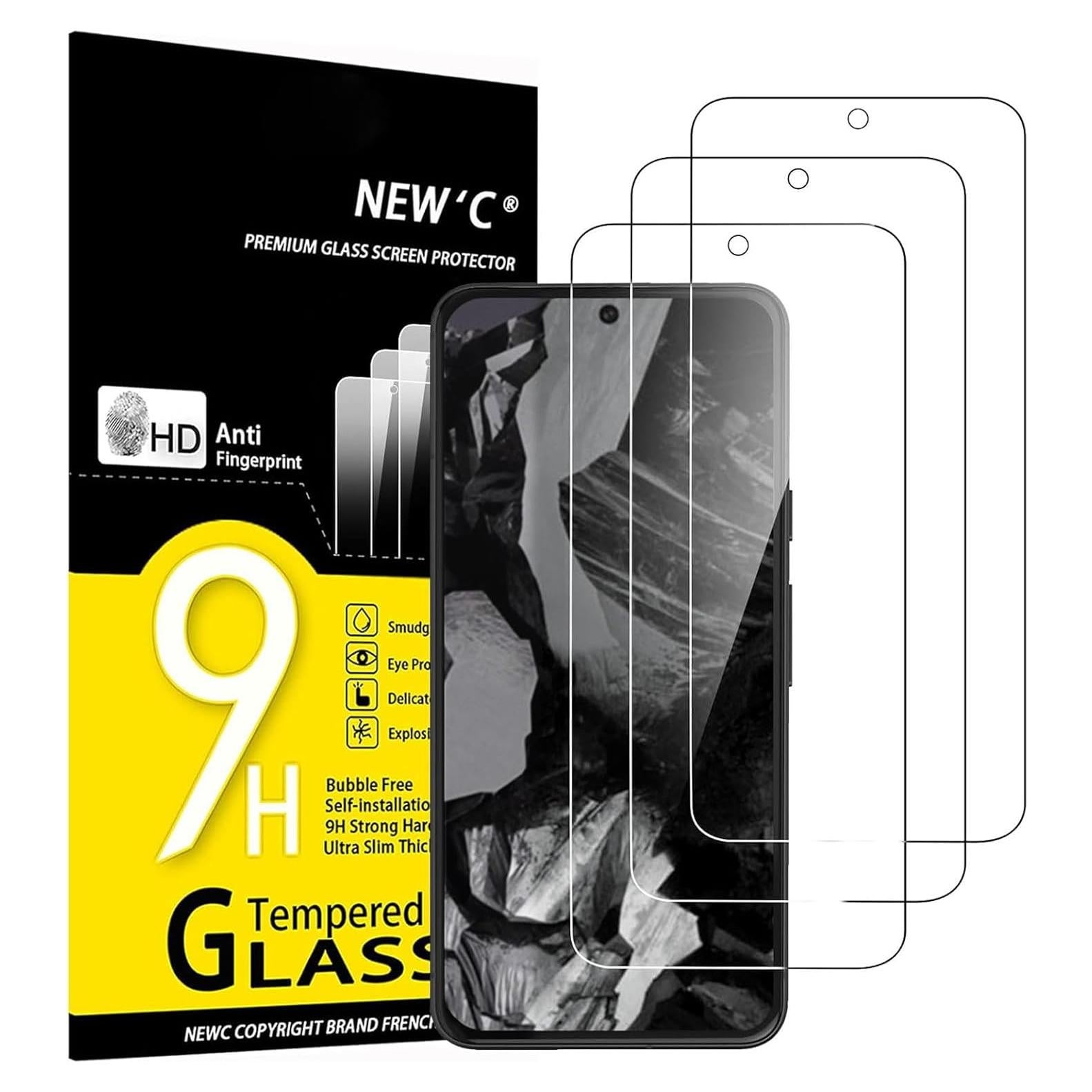 Protector de Pantalla Vidrio Templado NEW'C para Google Pixel 8A