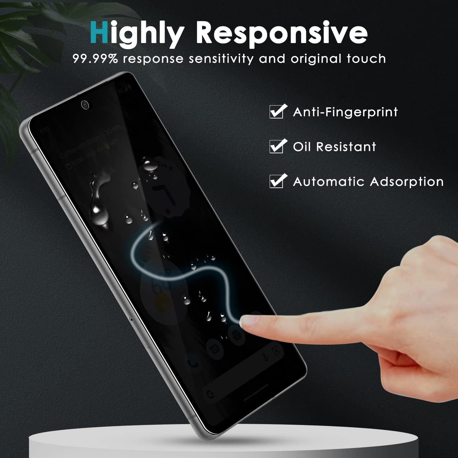 Protector de Pantalla Privado YWXTW para Google Pixel 7 2 Pack