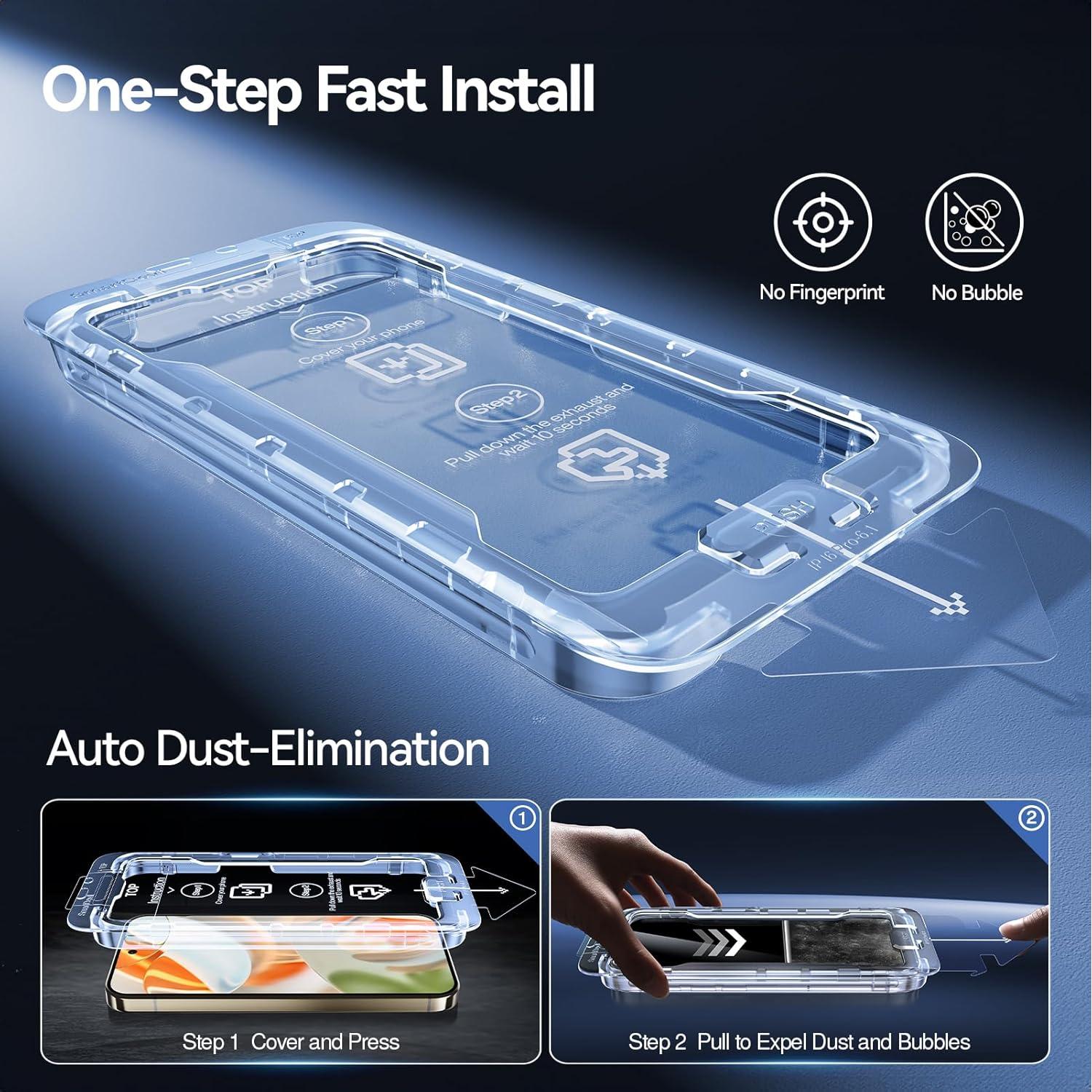 Protector de Pantalla SmartDevil para Google Pixel 9 Pro XL 9H