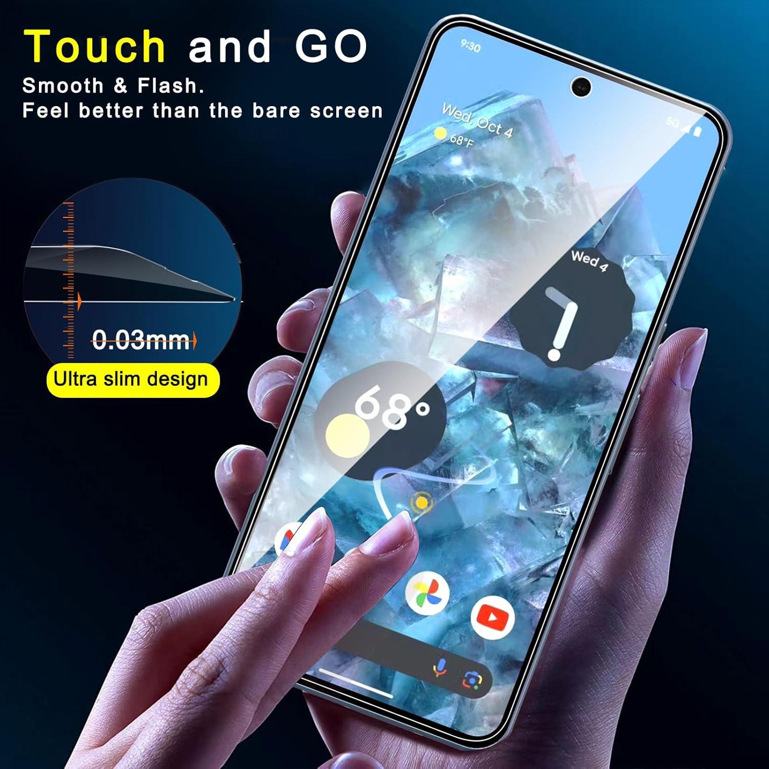 Protector de Pantalla Privado Ferilinso para Google Pixel 8 Pro