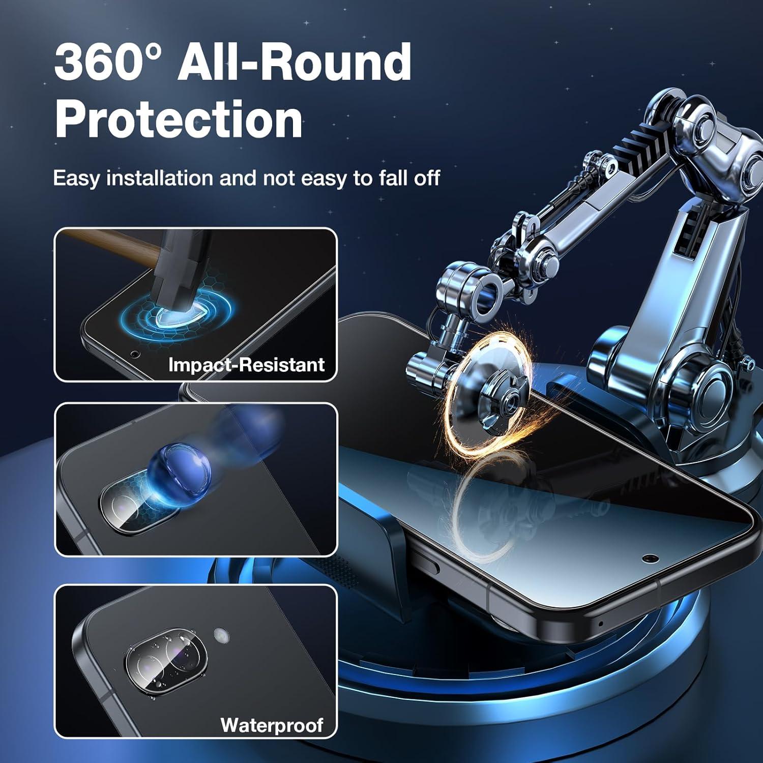 Protector de Pantalla y Lente LK para Google Pixel 9a - 2 Pzas