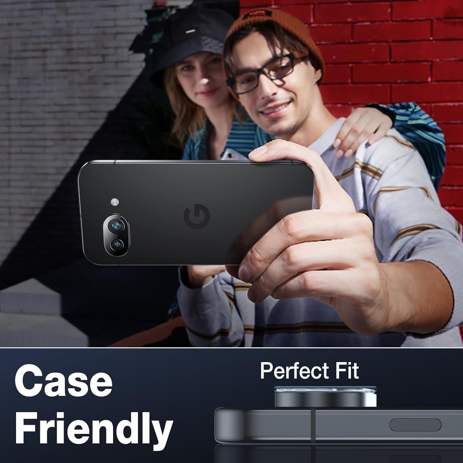 Protector de Pantalla y Lente LK para Google Pixel 9a - 2 Pzas