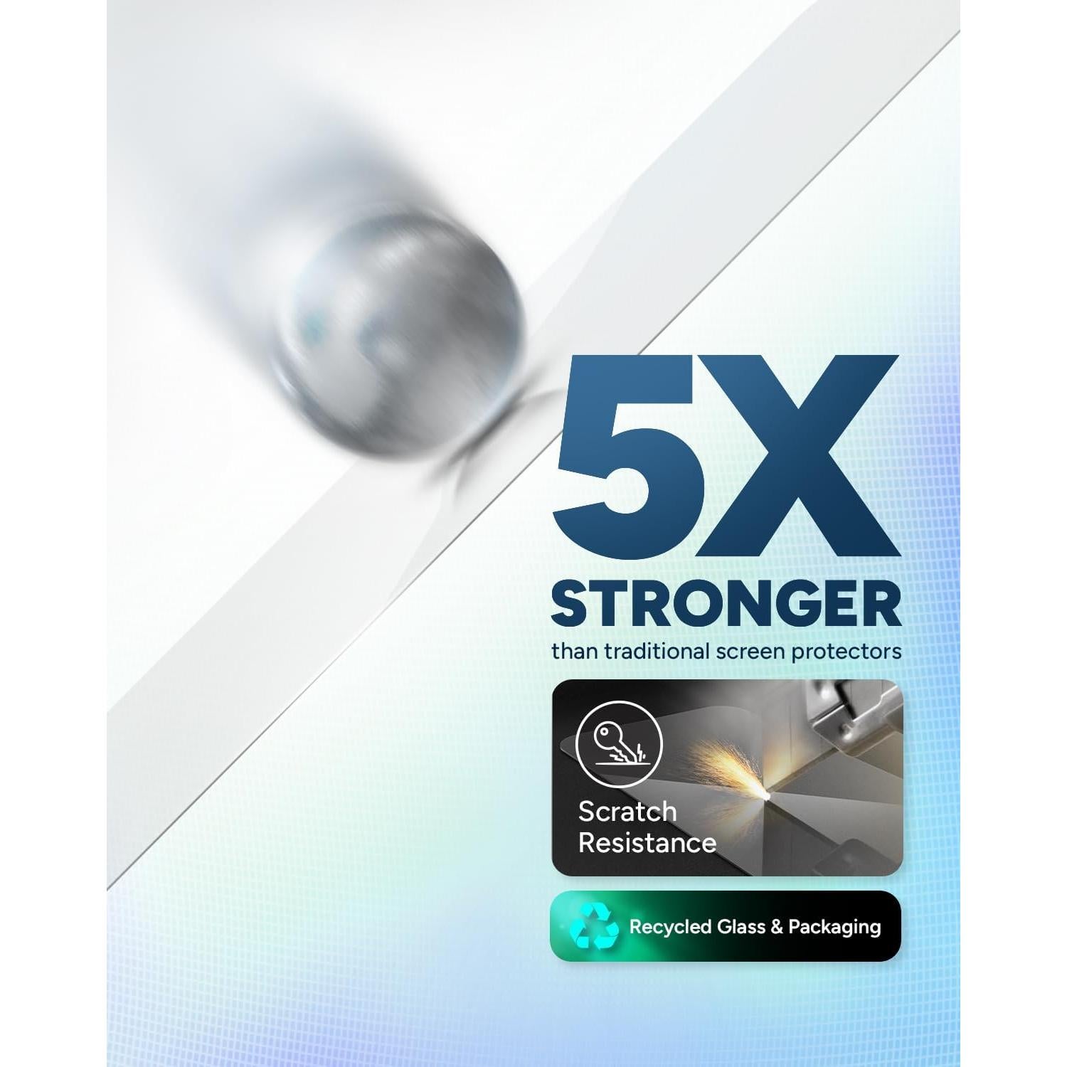 Protector de Pantalla ZAGG InvisibleShield Glass Elite para Google Pixel Fold - Resistente a Rayones y Huellas