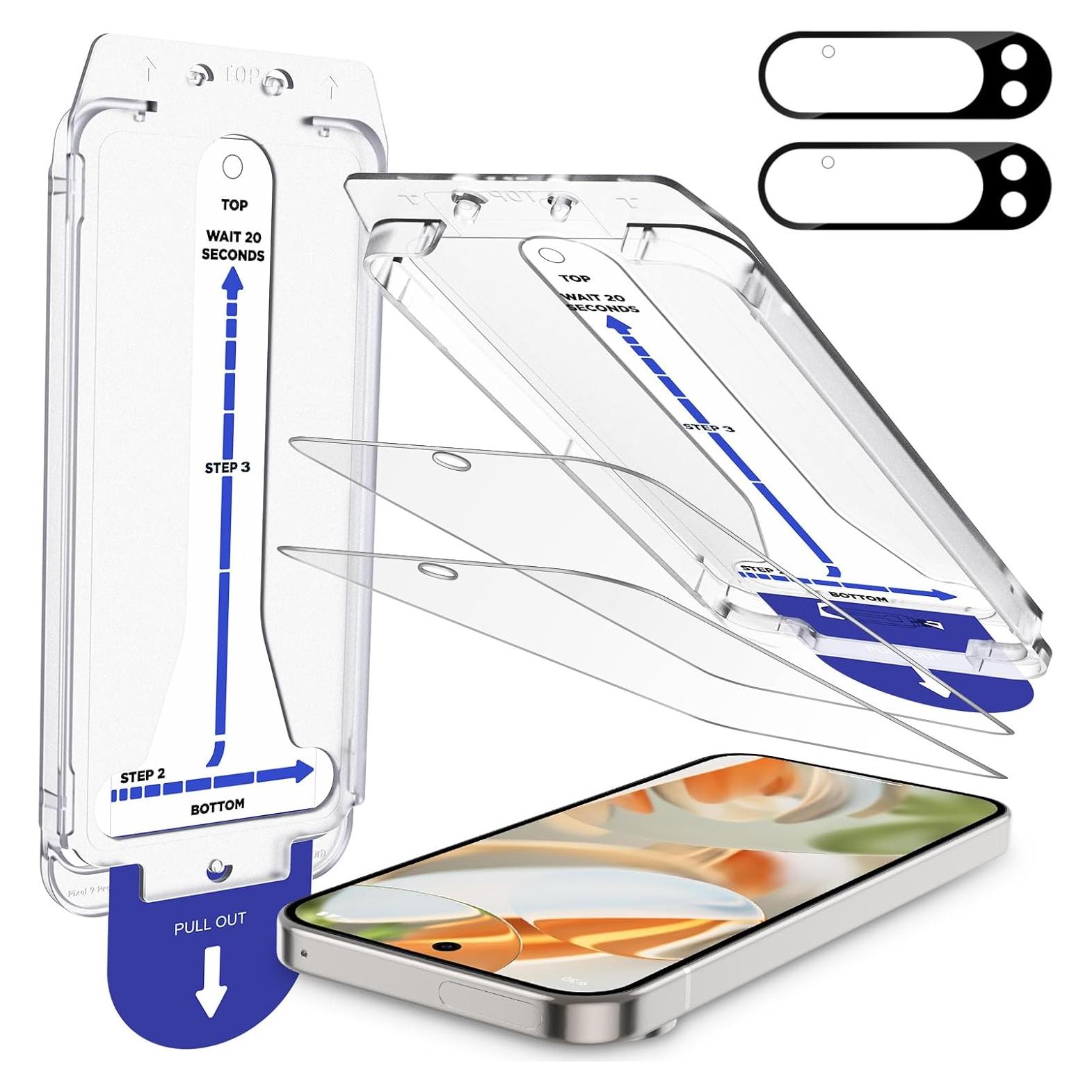 Protector de Pantalla SPARIN Vidrio Templado para Google Pixel 9 Pro XL 6.8"