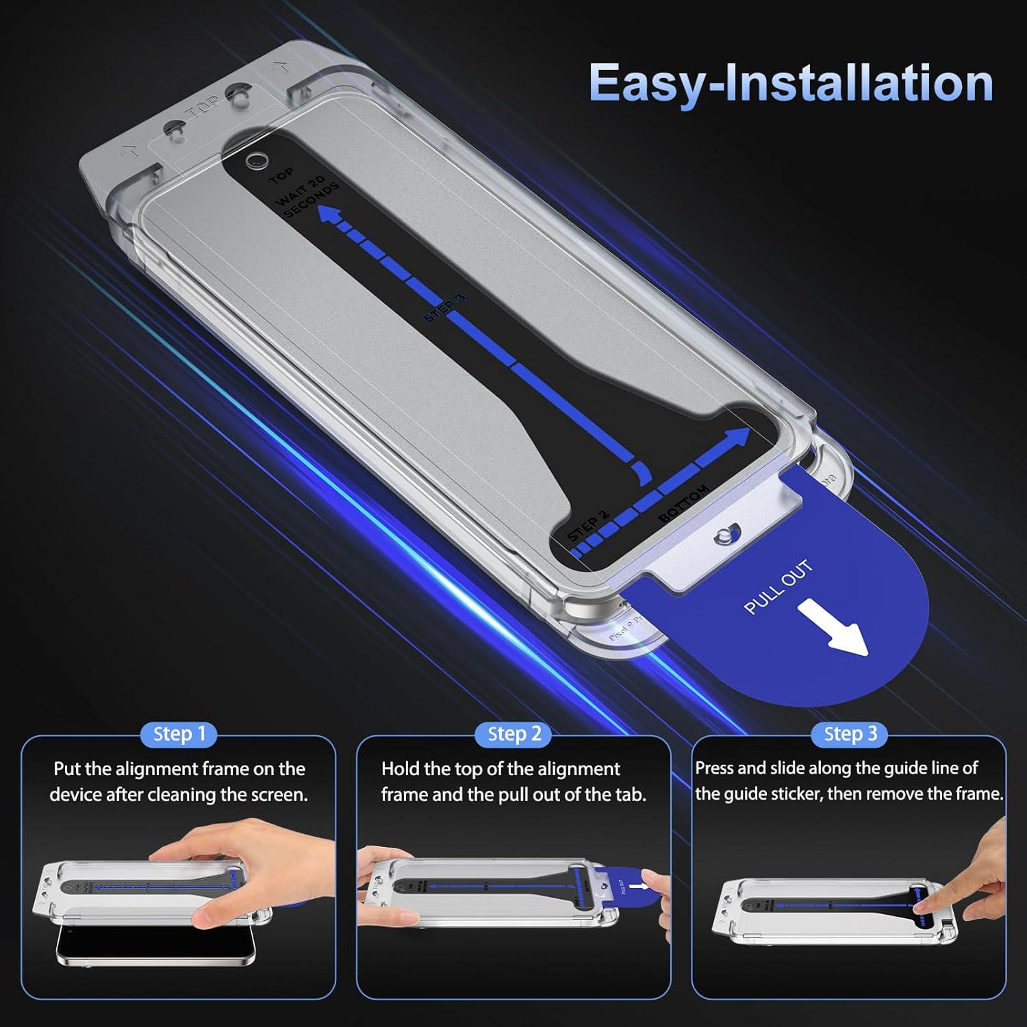 Protector de Pantalla SPARIN Vidrio Templado para Google Pixel 9 Pro XL 6.8"