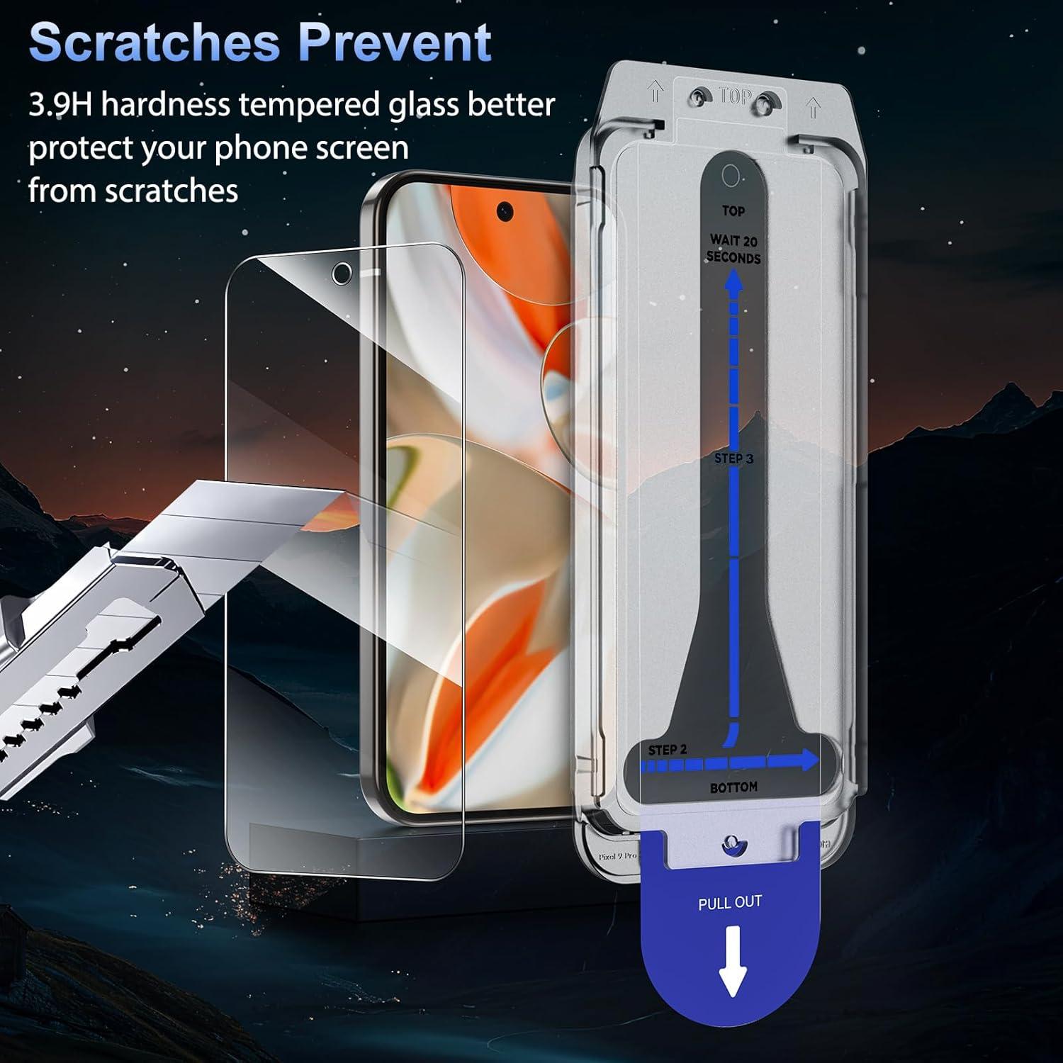 Protector de Pantalla SPARIN Vidrio Templado para Google Pixel 9 Pro XL 6.8"