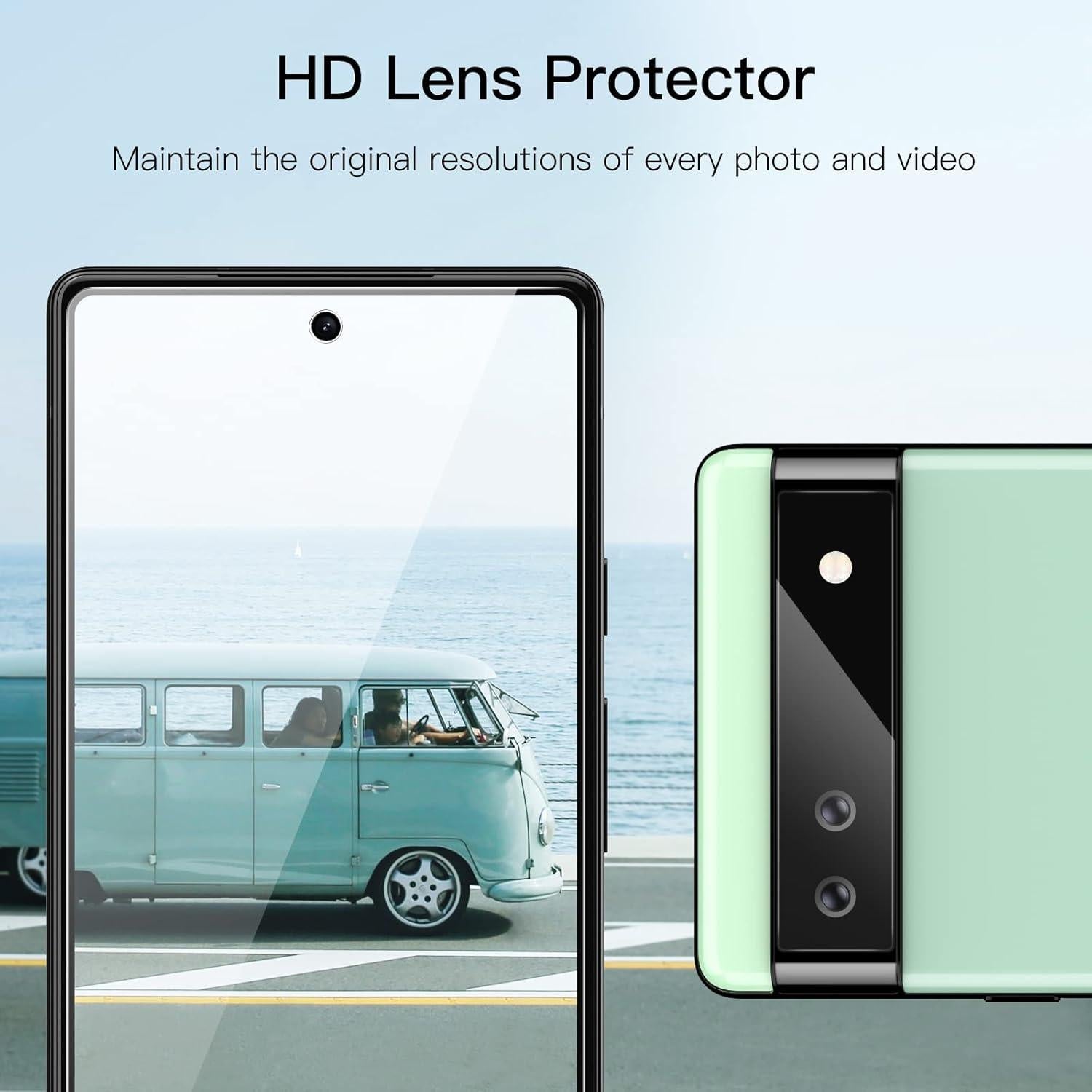 Protector de Pantalla JETech para Google Pixel 6a 6.1" HD