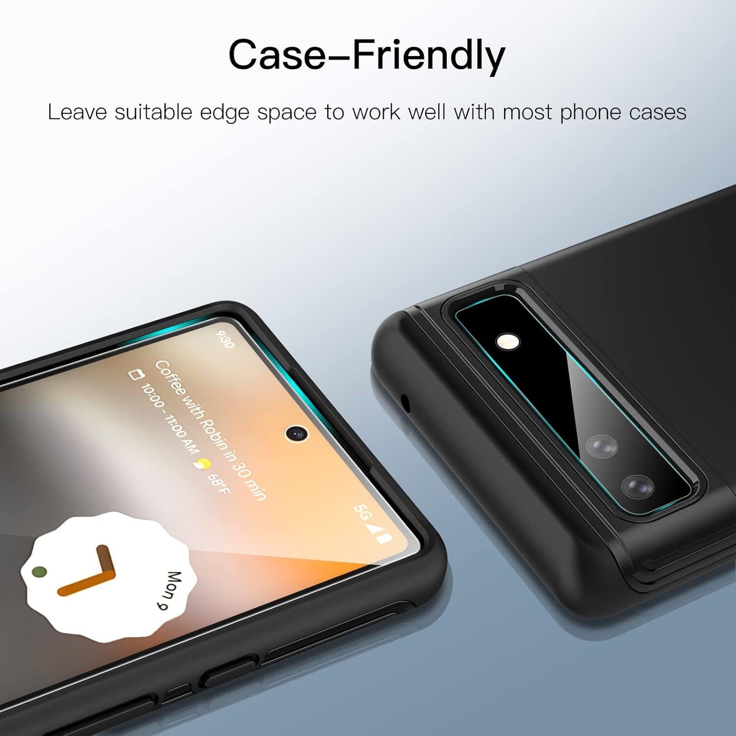 Protector de Pantalla JETech para Google Pixel 6a 6.1" HD