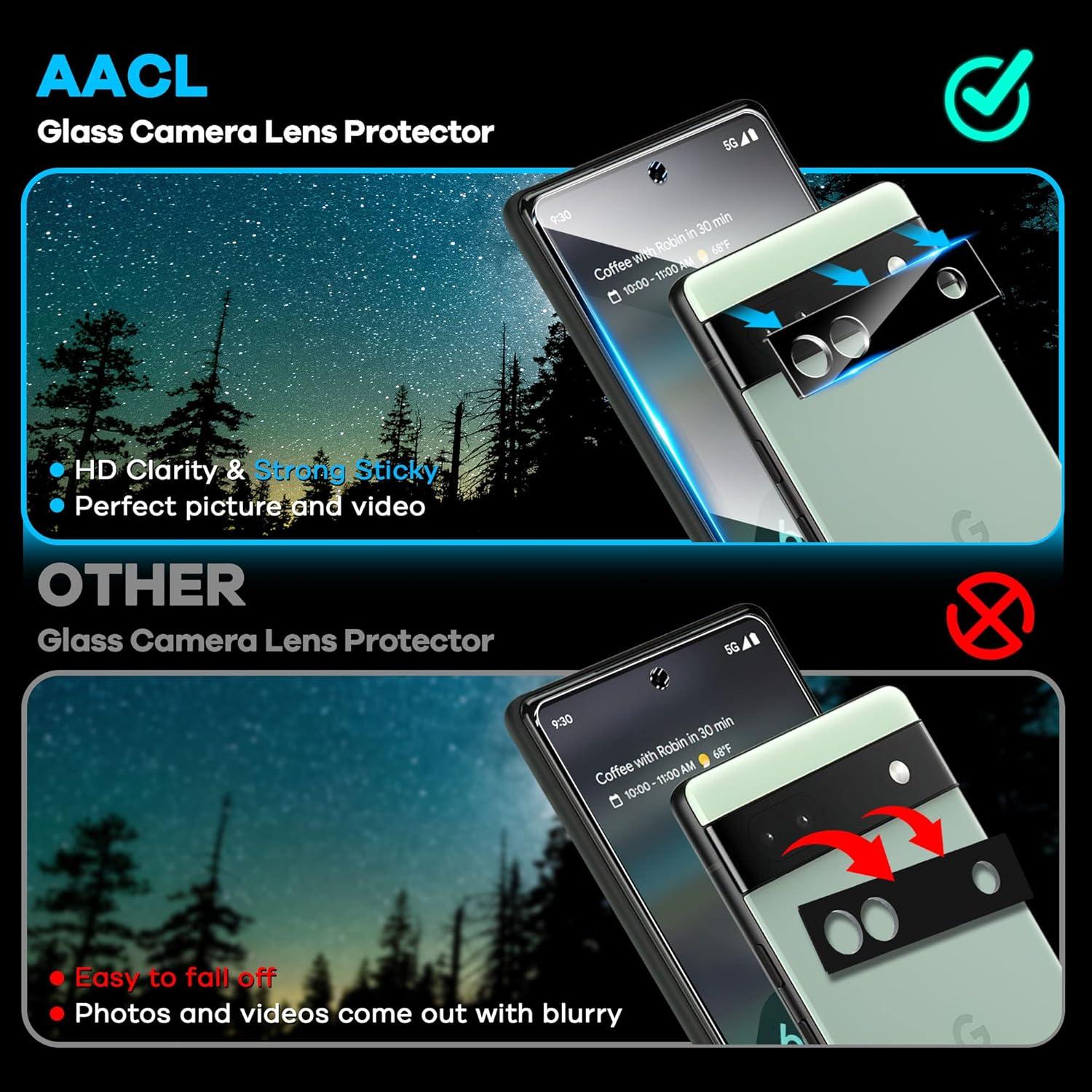 Protector de Pantalla AACL para Google Pixel 6a 2022 - 3+3