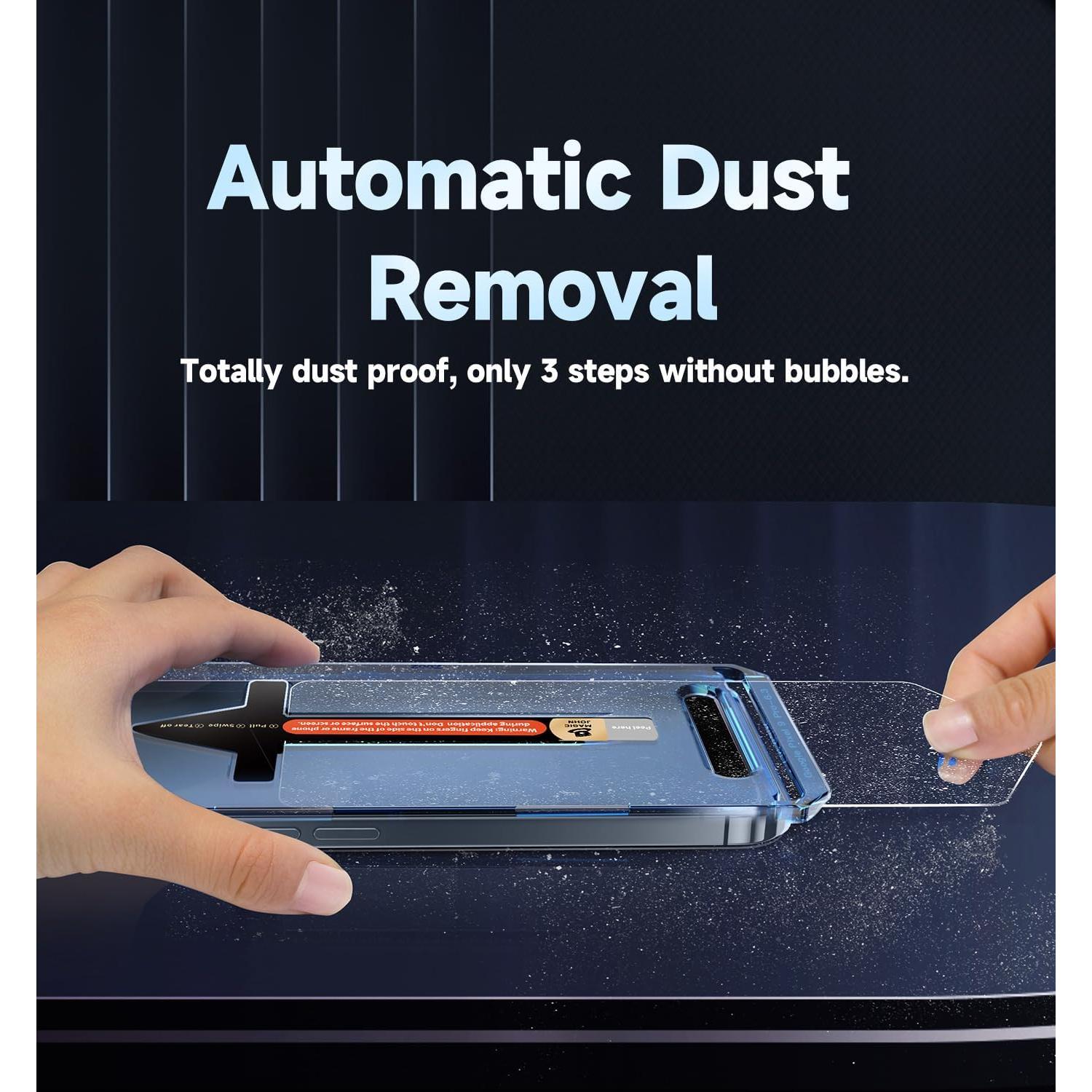 Protector de Pantalla Vidrio Templado MAGIC JOHN para Google Pixel 9/9 Pro