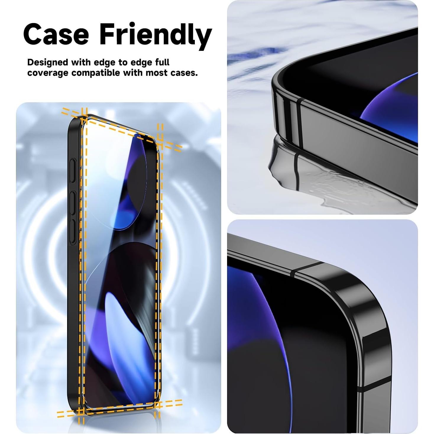 Protector de Pantalla Vidrio Templado MAGIC JOHN para Google Pixel 9/9 Pro