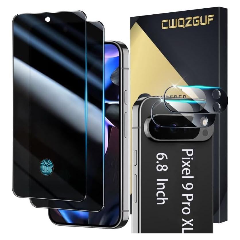 Protector de Pantalla Privado Google Pixel 9 Pro XL 5G - 2+2 Pack