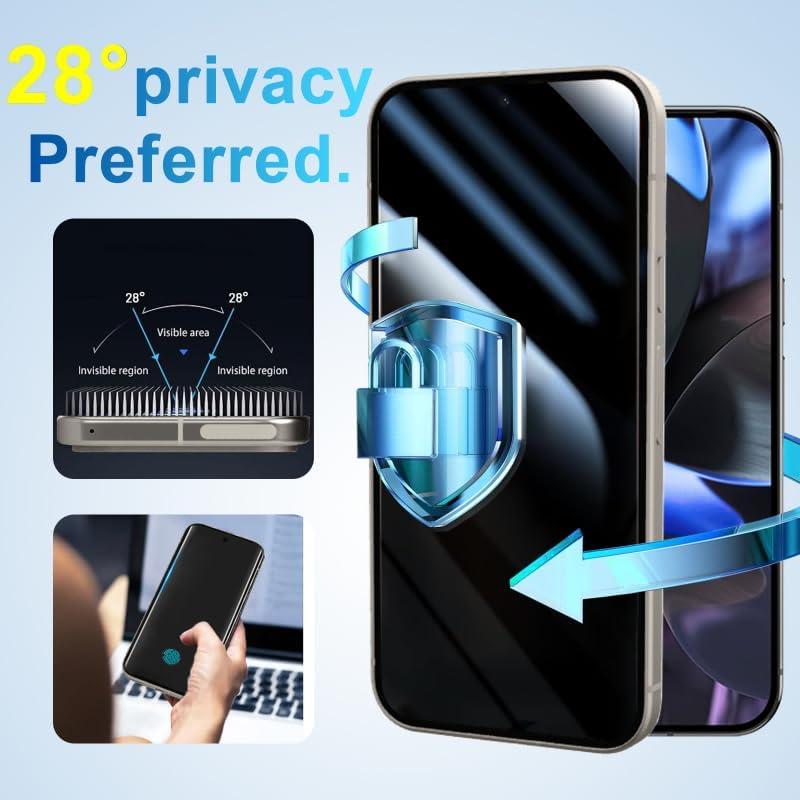 Protector de Pantalla Privado Google Pixel 9 Pro XL 5G - 2+2 Pack