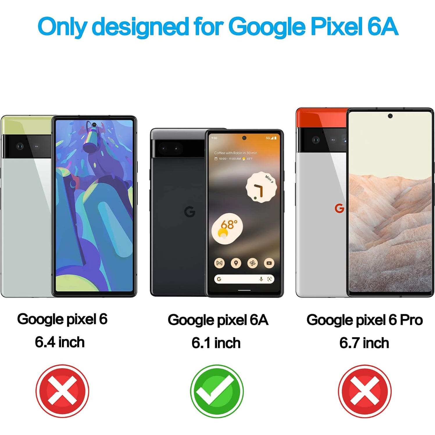 Protector de Pantalla Privado YWXTW para Google Pixel 6A 9H