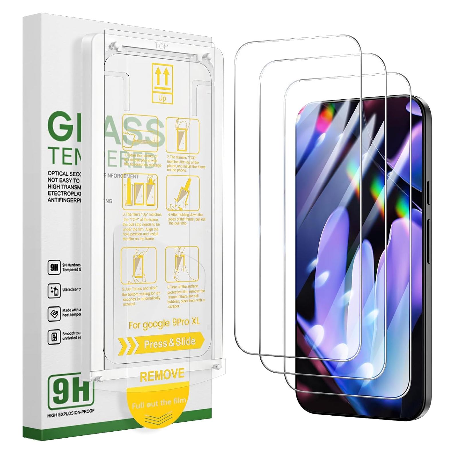 Protector de Pantalla Caka para Google Pixel 9 Pro XL - Vidrio Templado 9H