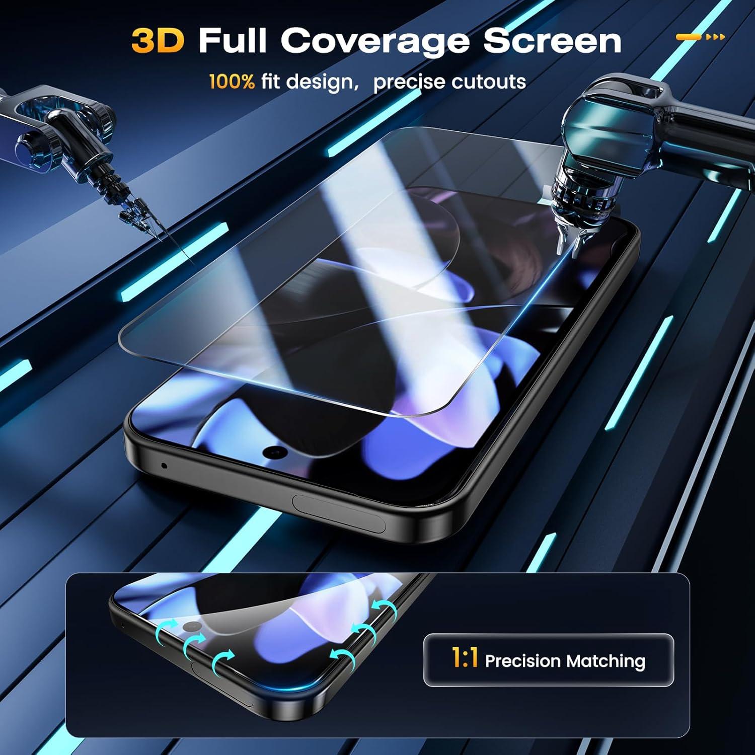 Protector de Pantalla Caka para Google Pixel 9 Pro XL - Vidrio Templado 9H