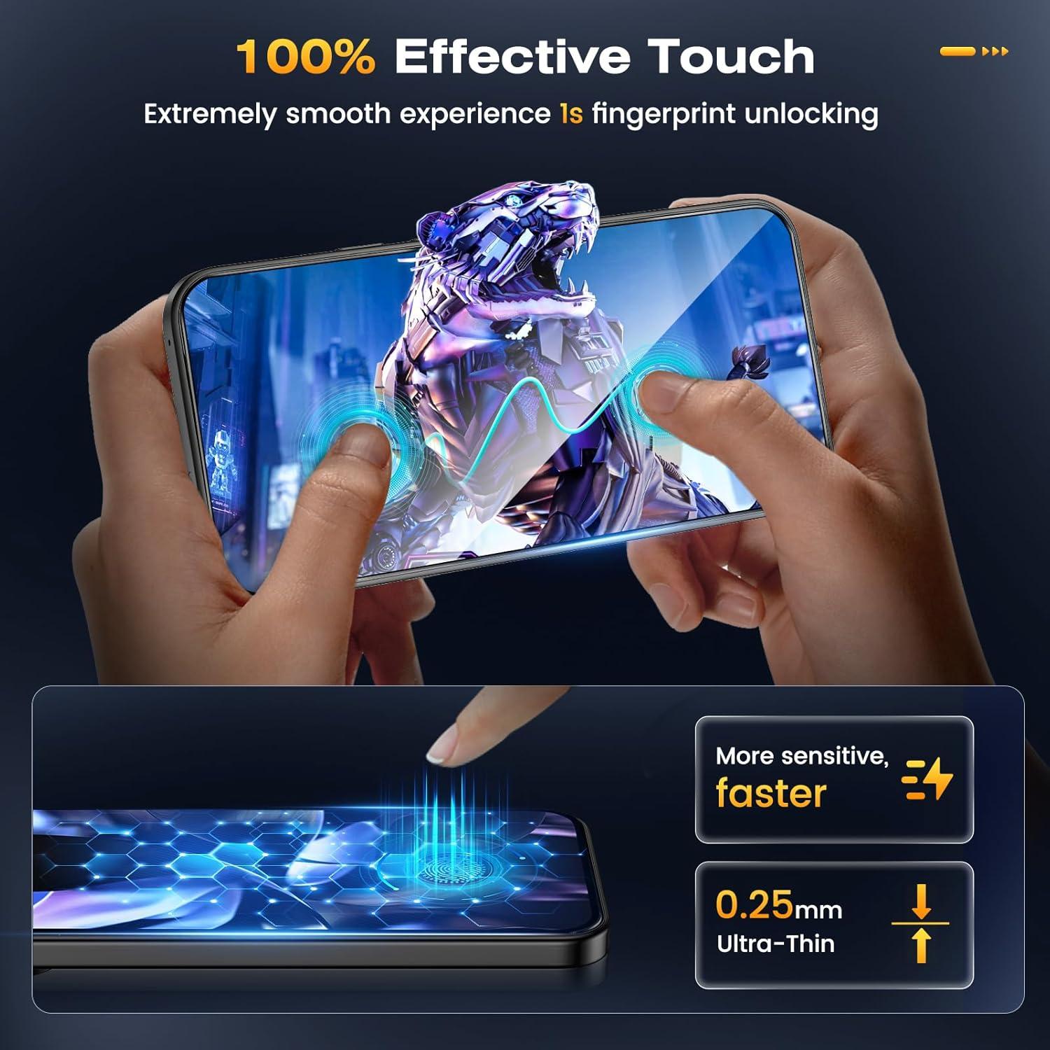 Protector de Pantalla Caka para Google Pixel 9 Pro XL - Vidrio Templado 9H