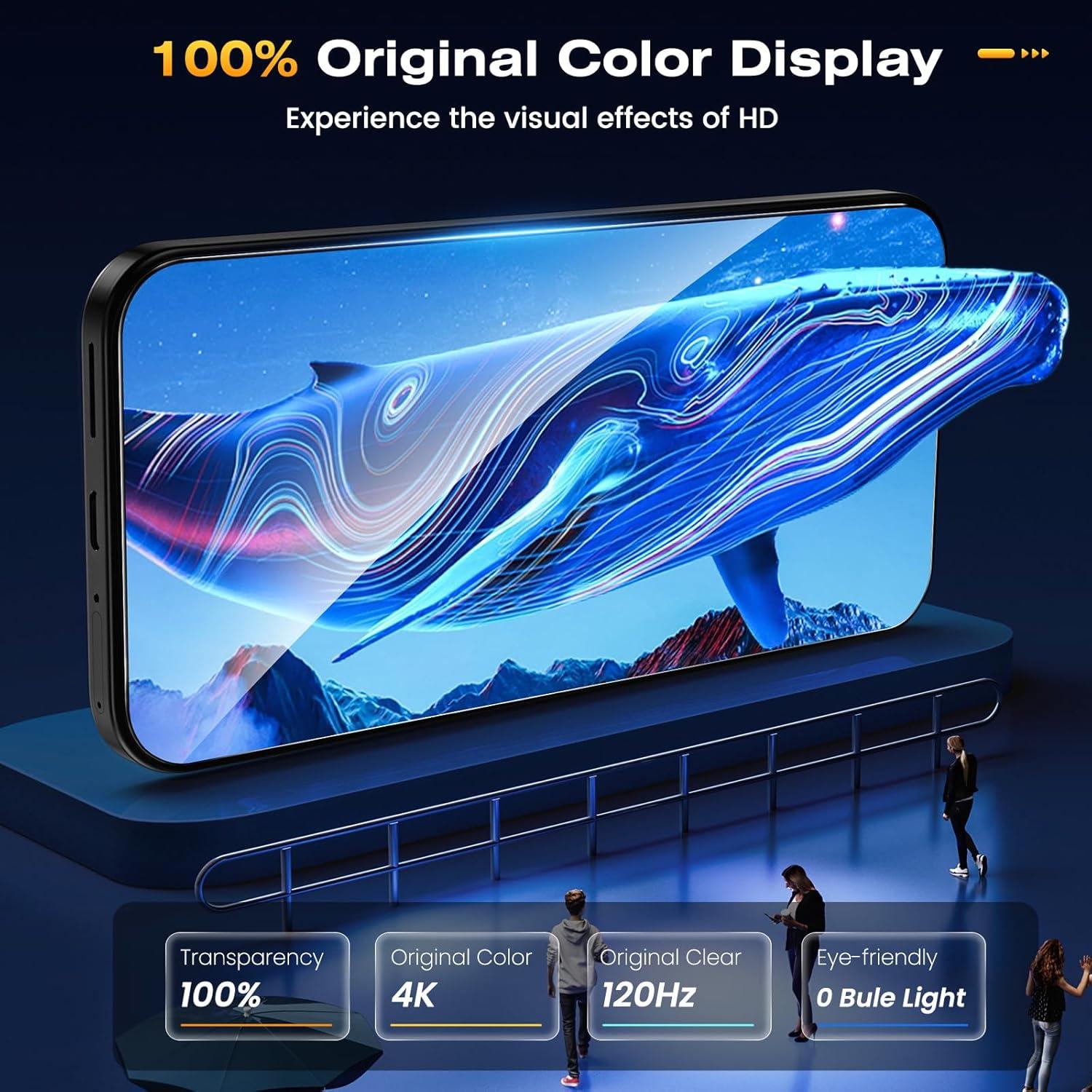 Protector de Pantalla Caka para Google Pixel 9 Pro XL - Vidrio Templado 9H