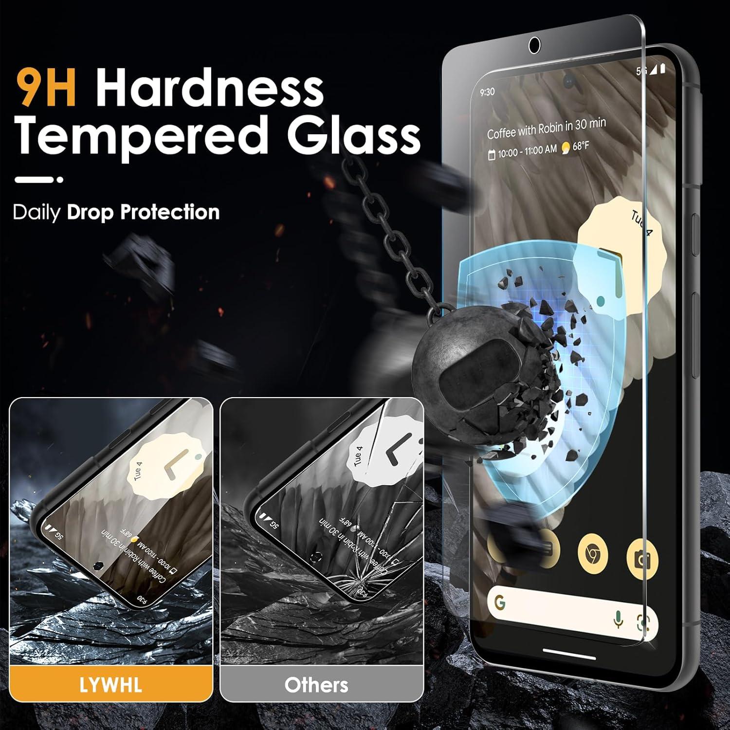 Protector de Pantalla LYWHL para Google Pixel 8 - Vidrio Templado
