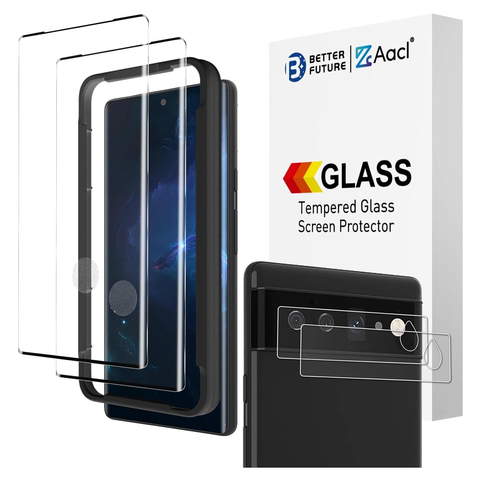 Protector de Pantalla Vidrio Templado Google Pixel 6 Pro 2 Pzas