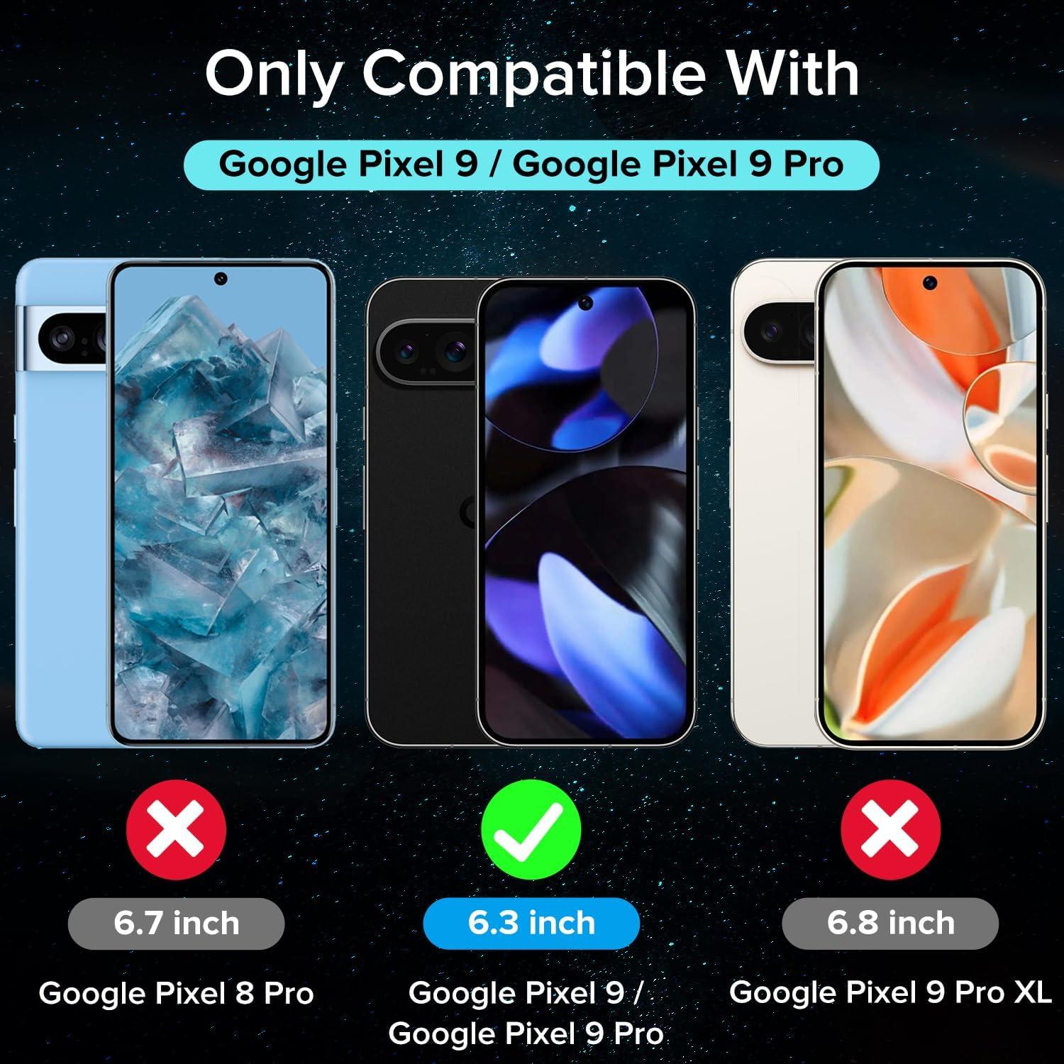 Protector de Pantalla Vidrio Templado iVoler para Google Pixel 9/9 Pro 6.3"