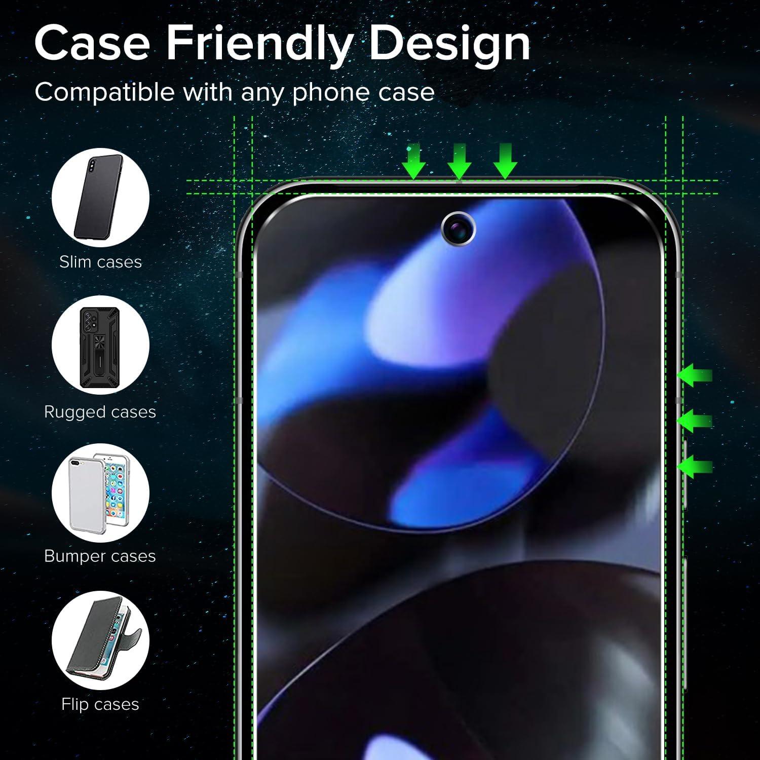 Protector de Pantalla Vidrio Templado iVoler para Google Pixel 9/9 Pro 6.3"