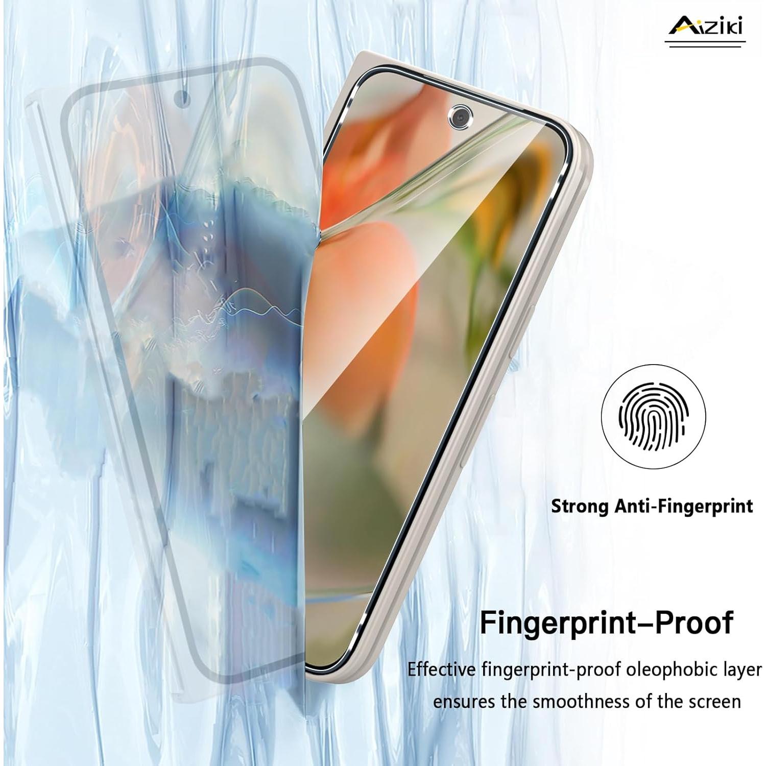 Protector de Pantalla Vidrio Templado Aiziki para Pixel 9 Pro