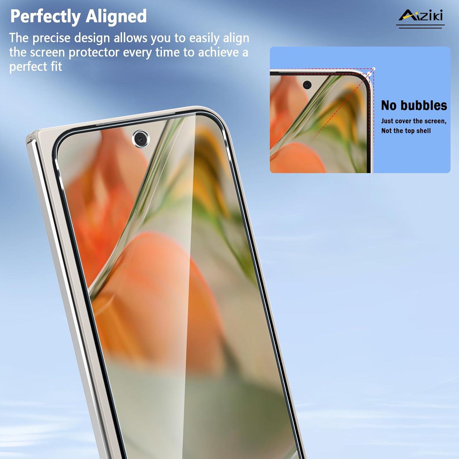 Protector de Pantalla Vidrio Templado Aiziki para Pixel 9 Pro