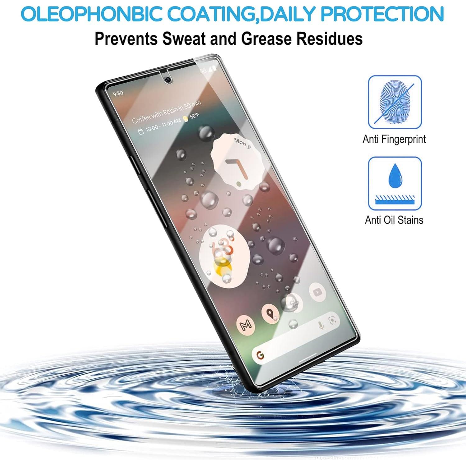Protector de Pantalla Vidrio Templado 9H para Google Pixel 6a