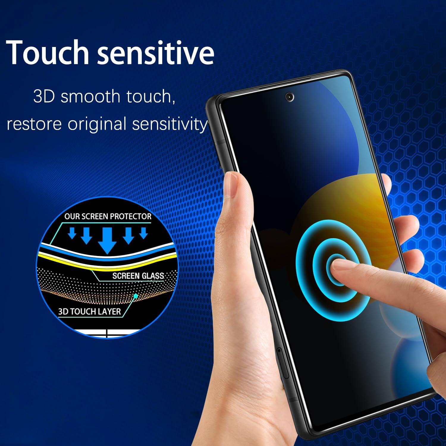 Protector de Pantalla Privado MAYtobe para Google Pixel 6A 2 Pack