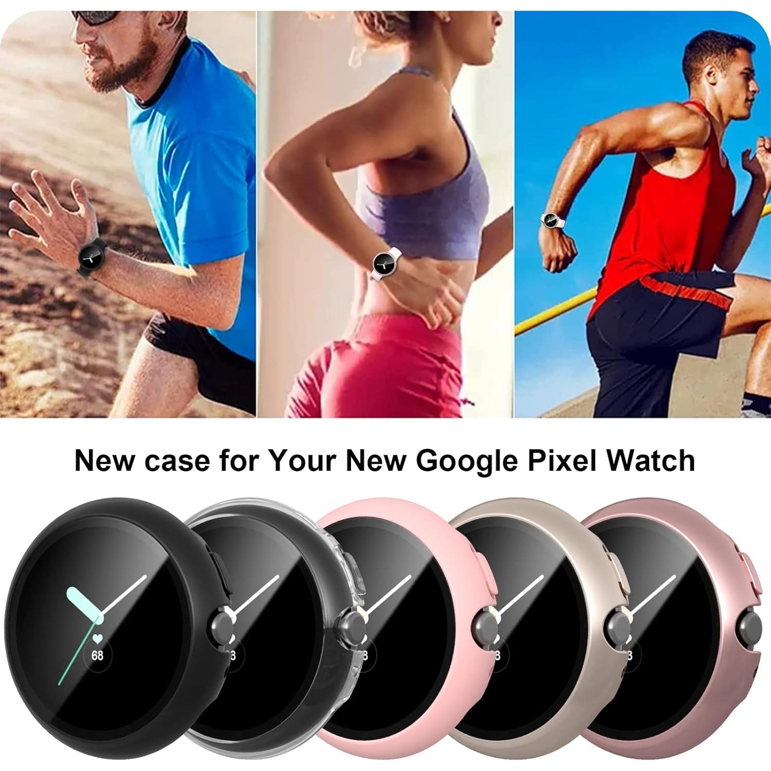 Funda Protectora de Pantalla JZK para Google Pixel Watch 2/1