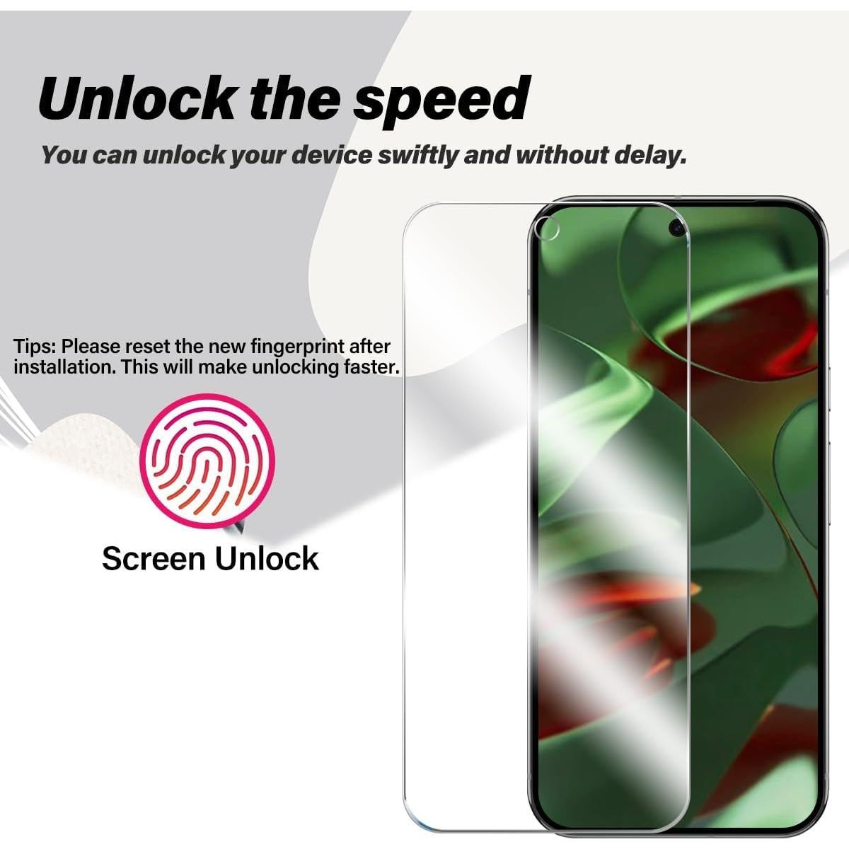 Protector de Pantalla Vidrio Templado BIGFACE para Pixel 9 Pro 5G