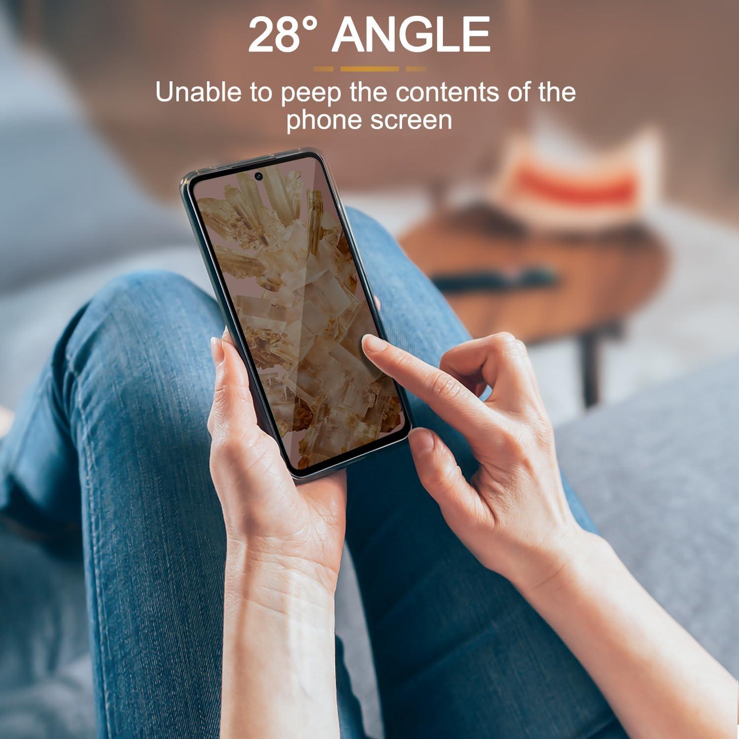 Protector de Pantalla Privado Vidrio Templado Lokyoo para Pixel 8